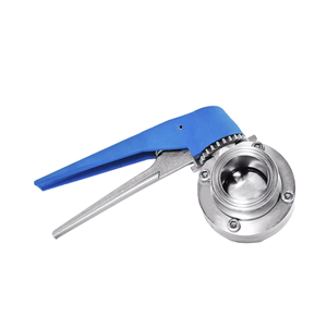 물 매체용 수동 퀵 클램프 플라스틱 덕빌 나비 밸브 위생 설계 - Product Image 6