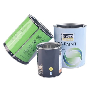 Venta de Fabricante de Latas de 250ml-1000ml, Lata Metálica Redonda Vacía para Pintura con Tapa, Fábrica de Latas - Product Image 4