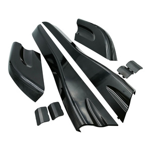 Cubierta para portaequipajes de techo para Hyundai Tucson 2005-2014, material ABS, negro, plateado, gris, tapa decorativa delantera y trasera - Product Image 4