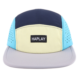 Wholesale Custom Waterproof Laser Hole 5 Panel <strong>Cap</strong> Unstructured <strong>Men</strong> <strong>Running</strong> Outdoor Sport Camp Hat - Product Image 2