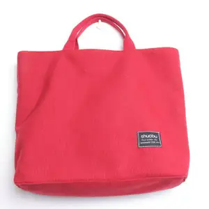 standard size tote canvas bag for women in high quality