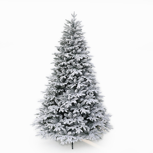 <span class=keywords><strong>Sapin</strong></span> <span class=keywords><strong>de</strong></span> <span class=keywords><strong>Noël</strong></span> <span class=keywords><strong>artificiel</strong></span> blanc <span class=keywords><strong>pré</strong></span>-éclairé avec lumières LED - Product Image 2