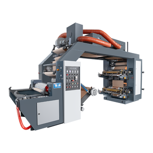 Automatische Hochgeschwindigkeits-Flexodruckmaschine für kleine vierfarbige Papier- und Plastikfolienbeutel - Product Image 1