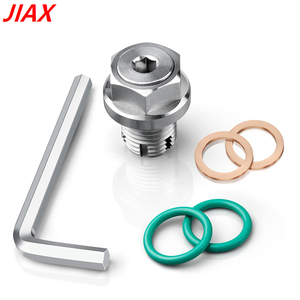 مقلاة زيت M14 X من الفولاذ المقاوم للصدأ ذاتية التنصت خيط تنظيف وآمن يتغير الزيت بحجم كبير - Product Image 1