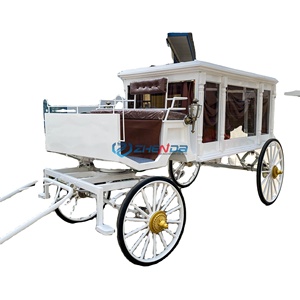 Heißer Verkauf Niedriger Preis Pferde gezogener Leichen wagen zum Verkauf Hearse van Bestattungs wagen brandneues Bestattungs auto - Product Image 1