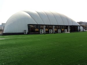 Dôme gonflable ignifuge écologique, structure à membrane à grande portée pour <span class=keywords><strong>stade</strong></span> sportif intérieur - Product Image 1