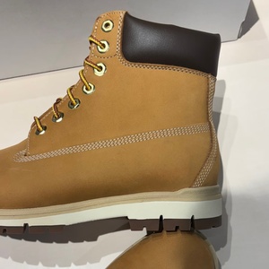 2026 Luxurious Original Designer <b>Shoes</b> Waterproof High-top Hiking <b>Shoes</b> Genuine Leather Durable Yellow Warm <b>Men's</b> <b>Work</b> Boots - Product Image 5