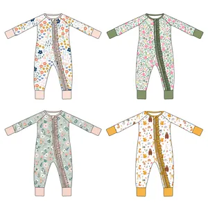 New Series Summer Baby Romper Newborn Cotton Towel Fabric Bodysuit Infant Jumpsuit Bamboo Kids Jumpsuit Girl