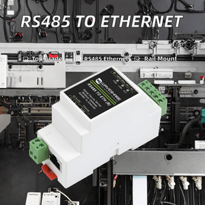 เซิร์ฟเวอร์อุตสาหกรรม Waveshare RS485 RJ45 อีเธอร์เน็ต TCP/IP โมดูลชิปเซ็ตมาตรฐาน โมดูลการสื่อสารแอปพลิเคชันมาตรฐาน - Product Image 2
