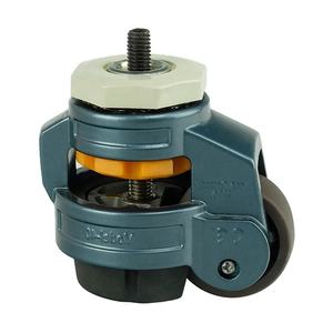 WBD 60F/<span class=keywords><strong>S</strong></span> 50MM LEVELING Einstellung Nachlauf platte Rad rolle selbst nivellierende fuß aktivierte Rollen - Product Image 6