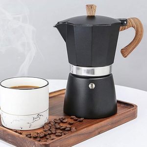 Bình pha cà phê Moka bằng nhôm Ý di động 150ml, 3 tách, dùng trên bếp, máy pha cà phê <span class=keywords><strong>Espresso</strong></span>, máy pha cà phê kiểu Percolator, máy pha cà phê <span class=keywords><strong>Espresso</strong></span> bằng kim loại - Product Image 6