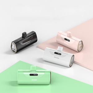 Batería Externa Mini Cápsula al por Mayor de 5000mAh con Carga Inalámbrica, Diseño de Animal Adorable, Cargador Portátil para Teléfonos - Product Image 5