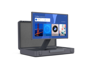 Sistema de Entretenimiento Portátil de 27 Pulgadas, Diseño Compacto de Maleta, Pantalla de TV Inteligente Tipo Maletín, Perfecto <span class=keywords><strong>para</strong></span> Viajes y Fiestas - Product Image 4
