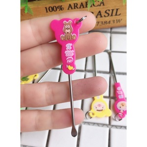 Lindos Limpiadores de Oídos de Dibujos Animados y Palillos para Oídos con Mango de Acero Inoxidable, 50 por Caja, Venta al por Mayor de Tiendas One-Yuan - Product Image 4