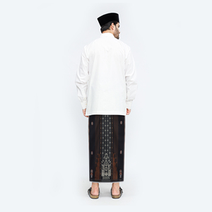 Cao Cấp Sarong <span class=keywords><strong>Bhs</strong></span> Tuyệt Vời Vàng Motif E57 JGB Đen Ô Liu Cho Người Lớn Người Đàn Ông Của Hồi Giáo Sarong Indonesia Cho Nam Giới - Product Image 5
