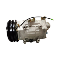 Compresor de Aire Acondicionado de Alto Rendimiento para Unicla UX-310 2GR 24V Horizontal con Junta Tórica, 1 Año de Garantía
