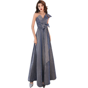 ชุดราตรีสำหรับพิธีกรงานประชุมประจำปี ผู้หญิง ดีไซน์ใหม่ หรูหรา สง่างาม โดดเด่น เซ็กซี่ ยาว - Product Image 5