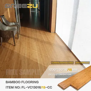 Chất lượng cao trong nhà gỗ dọc ngang tre sàn carbonized thân thiện với môi nội thất bambu sàn bao gồm