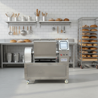 Machine à mélanger la farine électrique automatique, bol en acier inoxydable, pétrin pour boulangerie, restaurant, magasin de nouilles, cantine