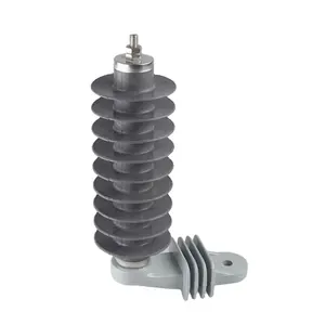 10KV 5KA Supplies Electrical equipment outdoor silicone rubber Surge arrester