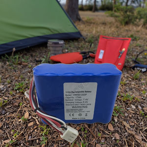 하이 퀄리티 충전식 17ah 7.4v 리튬 이온 배터리 팩 - Product Image 3