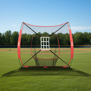 Vevor <b>Baseball</b> Softball Practice Net 7x7 Ft With Target Hitting Catching Pitching Backstop Training Equipment - Product Image 2