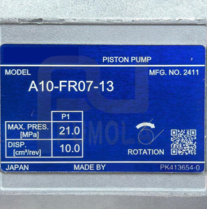 Bomba de pistones de desplazamiento variable serie A10-FR07-13 A37 A45 A56 A70 A90 A100 A145 A220-FR A145f-R-01-K-S-60 - Product Image 3