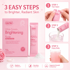 OKTW Ready Stock Custom Formula White <b>Tomato</b> instant powder sachets beauty from within collagen For Amazon ODM - Product Image 6
