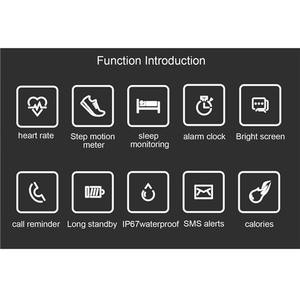 M2สมาร์ทนาฬิกาฟิตเนสTracker Monitor Trackerกิจกรรมกันน้ำสมาร์ทสร้อยข้อมือPedometer Callเตือนสายรัดข้อมือสุขภาพ - Product Image 6