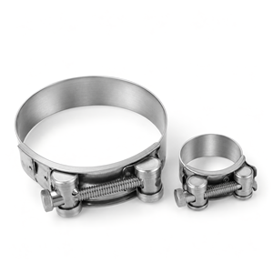 Collier de serrage en T robuste en acier inoxydable 304, réglable, style européen, pour tuyaux haute pression, applications marines et industrielles - Product Image 6