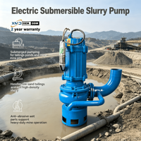 Pompe submersible électrique robuste en fonte pour le traitement des solides, 4, 6 et 8 pouces, pour boues, réservoirs de rejet et fosses minières