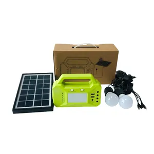 Alimentatore portatile funzionale con sistema di energia solare cc facile da risolvere l'uso di base dell'energia elettrica