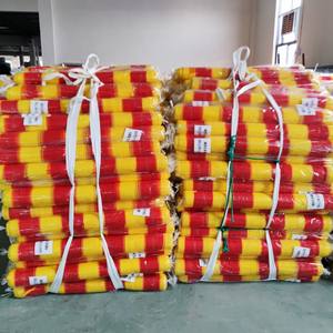 <span class=keywords><strong>Filet</strong></span> de signalisation de danger en HDPE orange et jaune - Product Image 4