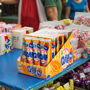 All'ingrosso sapore arancione Chewable dentifricio tubo gommoso simile a una caramella - Product Image 2