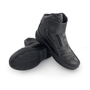 HPS007 Bottes imperméables en cuir de vachette pour moto de tourisme, imperméables et respirantes, chaussures de sécurité - Product Image 1