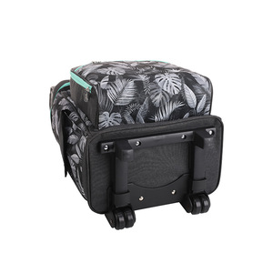 2021 New Tableware Picnic Bag Set Outdoor Portable Thermal Insulation Cold Storage Quad Camping Picnic <strong>Trolley</strong> Bag - Product Image 5