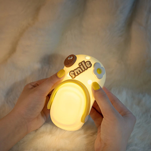 Veilleuse LED miniature moderne et colorée, design <span class=keywords><strong>Crocs</strong></span> mignon, contrôle vocal, RGB créatif, petite veilleuse pour chambre d'enfant, décoration de salon - Product Image 1