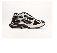 Sneakers décontractées de luxe pour hommes et femmes, de haute qualité, respirantes, avec cuir véritable et mesh