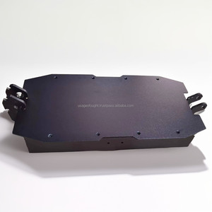 Compartiment de batterie métallique pour trottinette électrique, facile à installer, 48*22*9cm avec couvercle pour cadre de trottinette électrique - Product Image 6