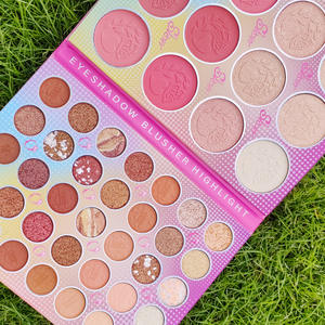 Palette de fards à paupières 117 en gros, palette de <span class=keywords><strong>maquillage</strong></span> tout-en-un mat, nacré, contour et surligneur - Product Image 5