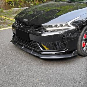 Para Kia K5 2020-2024, Kit de carrocería con difusor y divisor de labio para parachoques delantero, negro brillante, pieza de modificación y protector de parachoques - Product Image 4