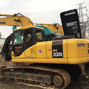 Komatsu PC200 Pelles d'excavation de tranchée de minerai de 20 tonnes Harga Excavateur hydraulique de terrassement sur chenilles d'occasion en vente - Product Image 5