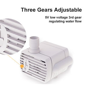 وضع العمل المزدوج فائق النظافة تلقائي انقطاع التيار الكهربائي قط هادئ الحيوانات الأليفة ماء القط للقطط والكلاب الصغيرة - Product Image 5