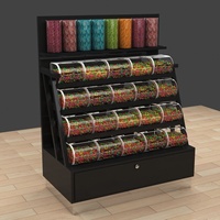 Großhandel Candy Retail Kiosk für Sweet Display Regale/Nuss schrank für Candy Display Stand Box im Einkaufs zentrum zu verkaufen
