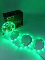 Bande LED USB adressable RGBIC 5V 5050, 30 LED par mètre, programmable, flexible, IP33, WS2811, ruban lumineux pour décoration de fête