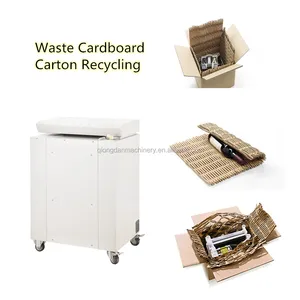 Chất Thải Tái Chế Cross Cut Giấy Huỷ Các Tông Máy Cắt Hộp Carton Shredder Giá