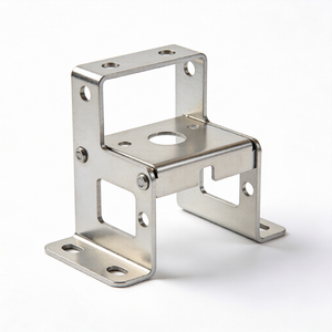 เครื่อง CNC สำหรับปั๊มโลหะแผ่นเหล็กอลูมิเนียมสแตนเลสชิ้นส่วนเครื่องจักรที่มีความแม่นยำสูงแบบกำหนดเอง - Product Image 1