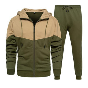 Ensemble survêtement décontracté pour homme, imprimé, style streetwear, logo personnalisé, tendance 2025, sweat-shirt et jogging - Product Image 4