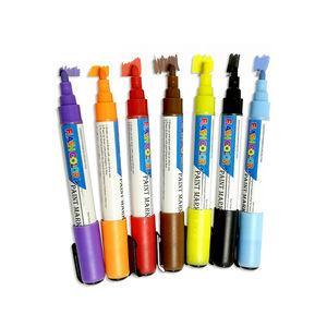 Pennarelli a inchiostro indelebili con <span class=keywords><strong>pennarello</strong></span> a vernice impermeabile permanente a base di olio colorato per legno/pietra - Product Image 1