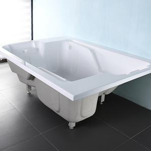 CUPC Certified Acrylic Rectangle Drop-in Hot Tub Superior Quality Portable Soaking <strong>Bathtub</strong> For Bathroom Use - Product Image 2